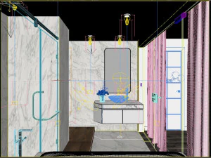 banyo modern 3D Model