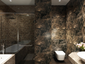 bathroom luxury 3D मॉडल