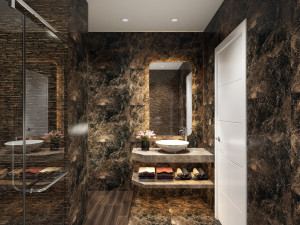 bathroom luxury Modèle 3D