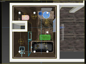 bathroom luxury Modèle 3D