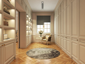 villa bedrom classical 3D-Modell