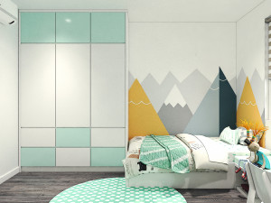 kids bedroom 3D Model