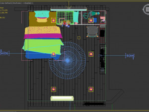 kids bedroom 3D Model