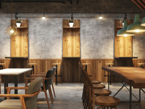 restaurant coffee tradition 3D Model