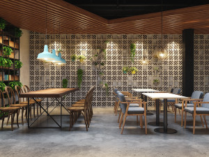 restaurant coffee tradition 3D Model