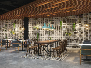 restaurant coffee tradition 3D Model