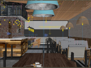 restaurant coffee tradition 3D Model