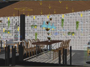 restaurant coffee tradition 3D Model