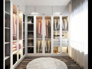 dressing room luxury 3D Model