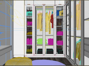 dressing room luxury Modelo 3D