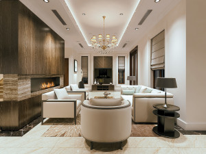 villa bedroom luxury 3D Модель