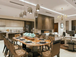 विला शयनकक्ष विलासिता 3D मॉडल