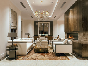 villa bedroom luxury 3D Модель