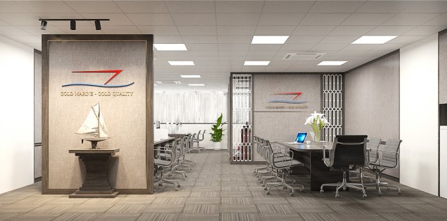 office modern interior 3D Модель .c4d .max .obj .3ds .fbx .stl .blend 