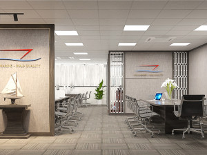 office modern interior 3D मॉडल