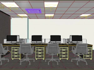 office modern interior 3D Model