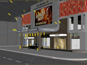 shopping mall luxury 3D Model