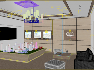 gallery room 3D Model