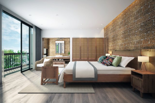 villa bedroom tradition 3D मॉडल .c4d .max .obj .3ds .fbx .stl .blend 