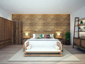 villa bedroom tradition 3D Model