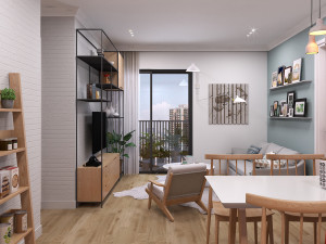 livingroom modern Modelo 3D