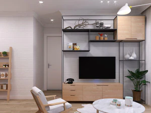 livingroom modern 3D Model