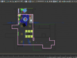 livingroom modern Modelo 3D