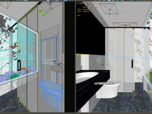 bathroom modern 3D Model