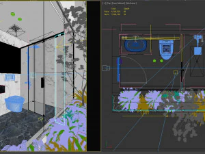 bathroom modern 3D Model