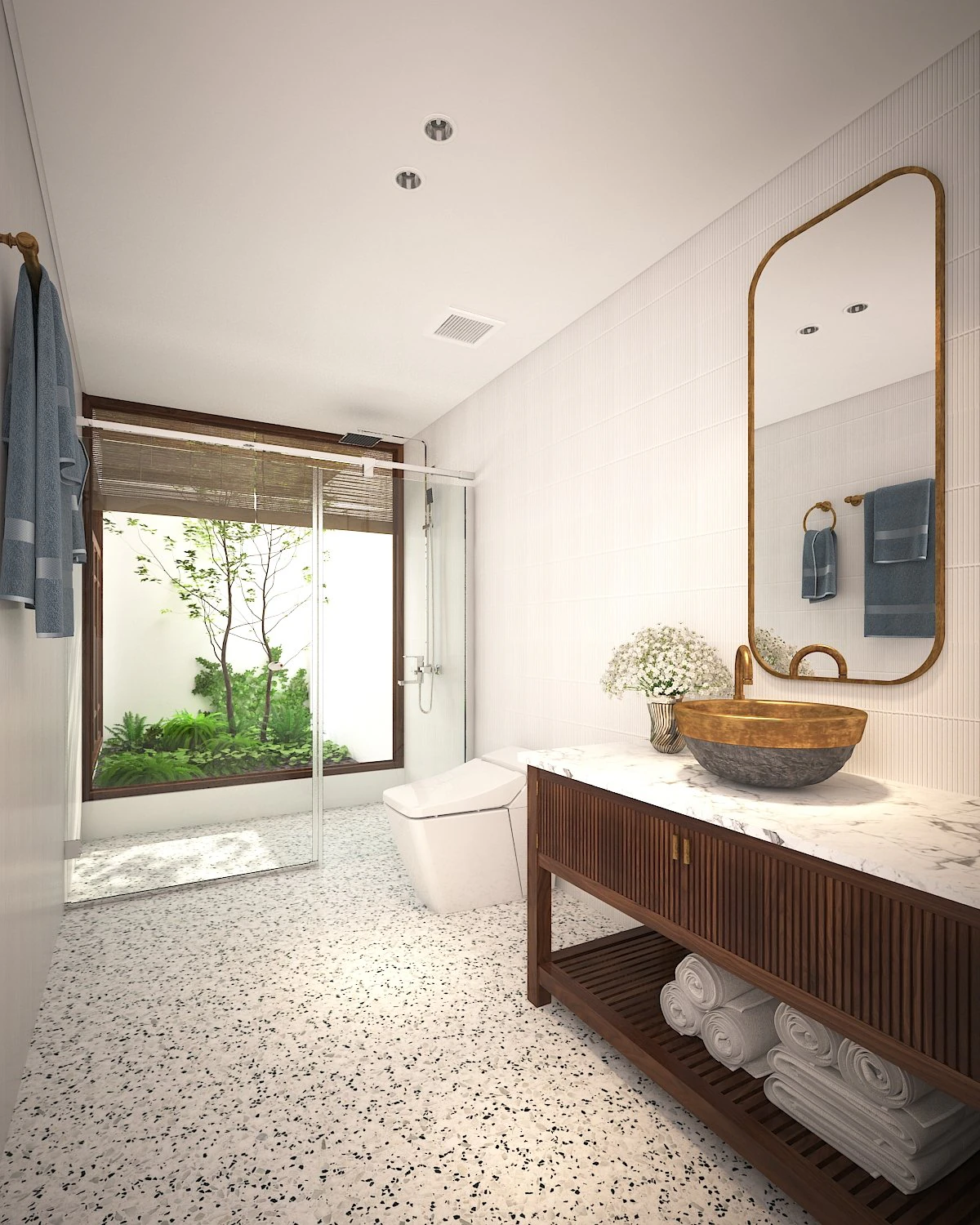 banyo tropikal 3D Model .c4d .max .obj .3ds .fbx .stl .blend 