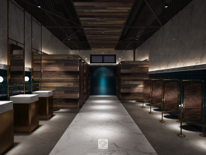bathroom tropical 3D मॉडल