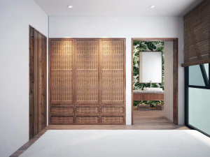 bedroom tropical 3D Model