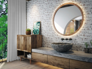villa bedroom tropical 3D 모델