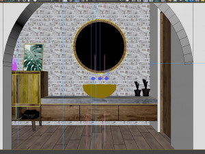 villa bedroom tropical 3D 모델