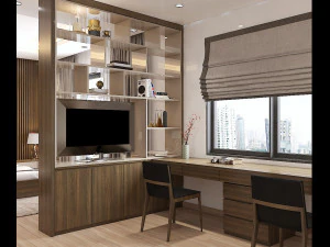 शयनकक्ष आधुनिक 3D मॉडल