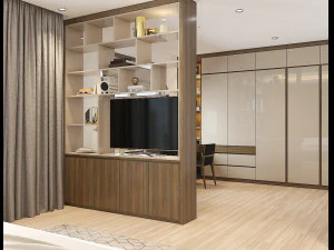 शयनकक्ष आधुनिक 3D मॉडल