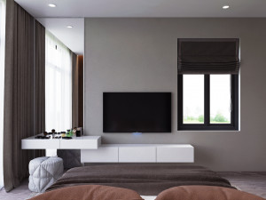 bedroom modern Model 3D