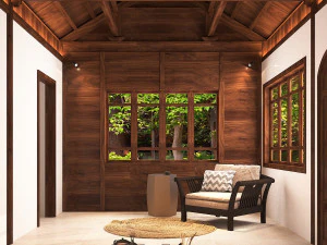 bedroom tropical 3D Model