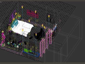 boy bedroom modern 3D मॉडल