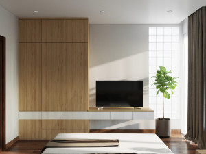 bedroom modern Modelo 3D