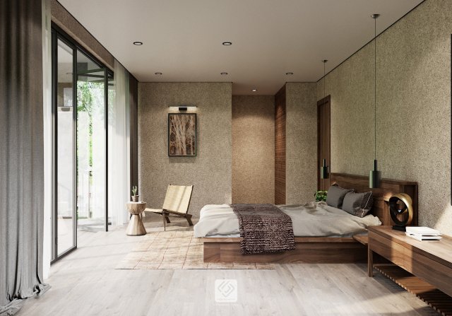 bedroom tropical 3Dモデル .c4d .max .obj .3ds .fbx .stl .blend 