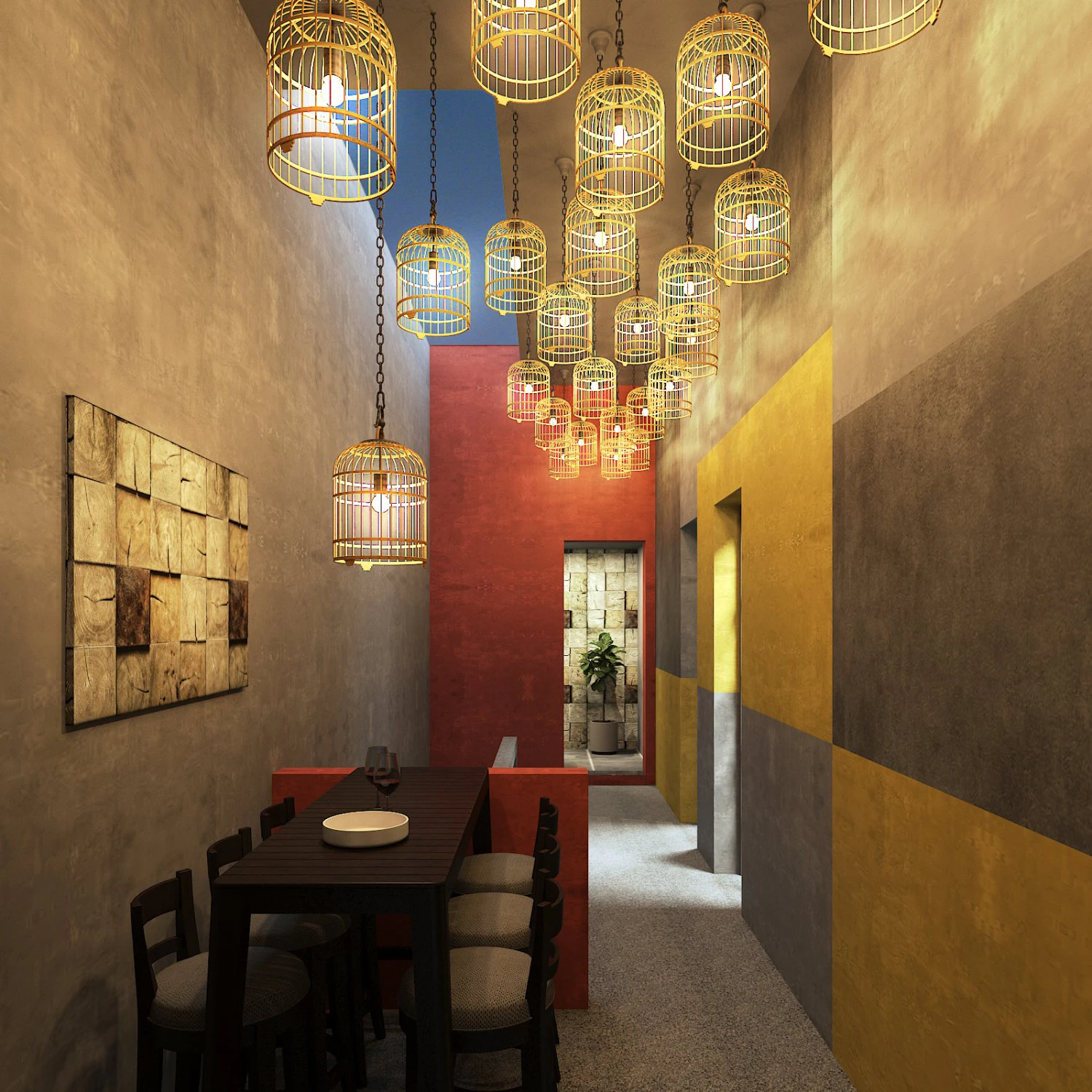 शयनकक्ष उष्णकटिबंधीय 3D मॉडल .c4d .max .obj .3ds .fbx .stl .blend 