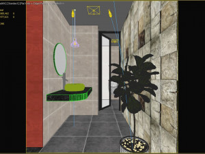bedroom tropical Modèle 3D