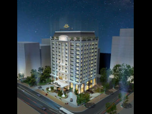 Hotel clássico Modelo 3D