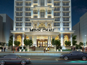 Classical hotel 3D Модель