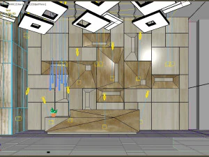 Reception hotel luxury 3D Model