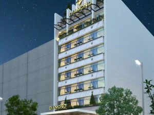 Hotel tropical 3D Model