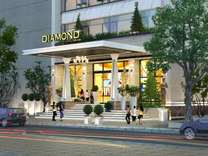 Hotel tropical 3D Model
