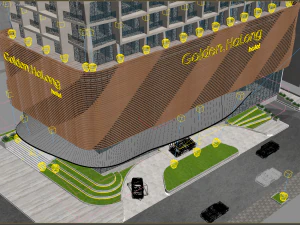 Hotel modem luxury 3D Model