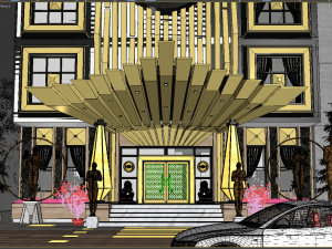 Bar Luxury Modelo 3D